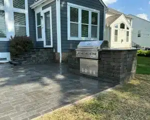 Outdoor Kitchen Built By Natural Image Property Solutions