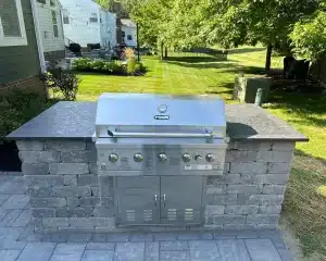 Outdoor Kitchen Built By Natural Image Property Solutions